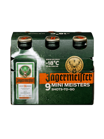 Jägermeister Mini Meisters 9 shots to go