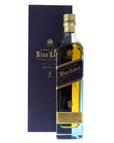 Johnnie Walker Blue label